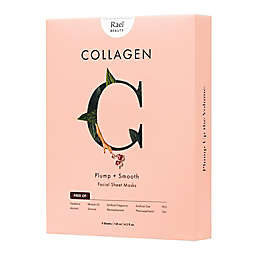 Rael Beauty 5-Count Plump and Smooth Collagen Sheet Masks