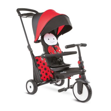 smarTrike&reg; STR5 Ladybug Folding Stroller Trike in Red. View a larger version of this product image.
