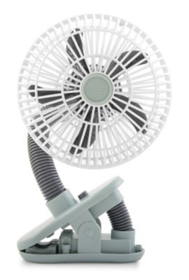 O2COOL&reg; 4-Inch Portable Stroller Clip Fan in Grey