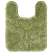 Nestwell&trade; Performance 20" x 24" Contour Bath Rug in Reseda Green