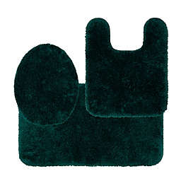 Nestwell™ Performance Bath Rugs in Forest Green (Set of 3)