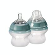 Tommee Tippee&reg; 2-Pack Soft Silicone Clear Baby Bottle