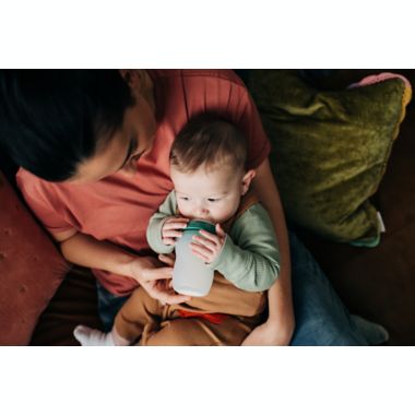 Tommee Tippee&reg; 2-Pack 9 oz. Soft Silicone Clear Baby Bottle. View a larger version of this product image.