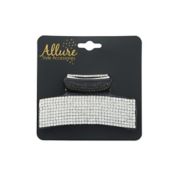 Allure Rhinestone Jawclip in Black