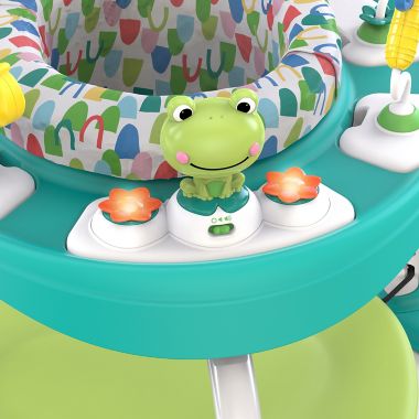 Bright Starts&trade; Bounce Bounce Baby 2-in-1 Activity Center Jumper & Table in Playful Pond Green. View a larger version of this product image.