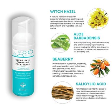 Clixit 5.5 oz. Clear Skin Foaming Face Wash. View a larger version of this product image.