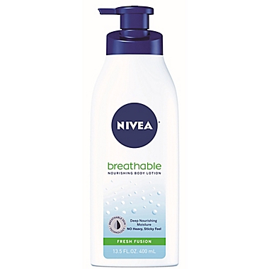 Nivea&reg; 13.5 oz. Breathable Nourishing Body Lotion For Dry To Very Dry Skin. View a larger version of this product image.