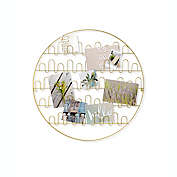Umbra&reg; Circle 15-Photo Wire Collage Picture Frame in Brass