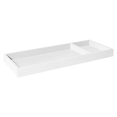 Davinci Universal Wide Removable Changing Tray in White. View a larger version of this product image.