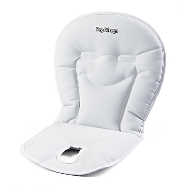 Peg Perego Booster Cushion in White. View a larger version of this product image.