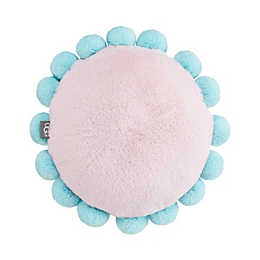 UGG&reg; Polar Sun Round Decorative Throw Pillow. View a larger version of this product image.
