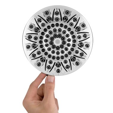 Waterpik&reg; Rainfall 7-Spray Showerhead in Chrome. View a larger version of this product image.