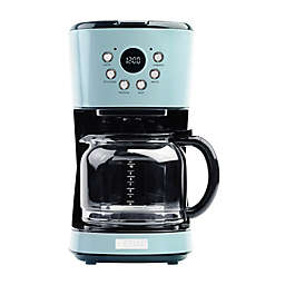 Haden Heritage 12 Cup Programmable Coffee Maker in Turquoise