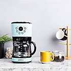 Alternate image 1 for Haden Heritage 12-Cup Programmable Coffee Maker in Turquoise