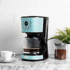 Alternate image 2 for Haden Heritage 12-Cup Programmable Coffee Maker in Turquoise
