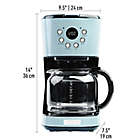 Alternate image 5 for Haden Heritage 12-Cup Programmable Coffee Maker in Turquoise