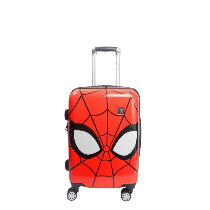 spiderman carry on luggage