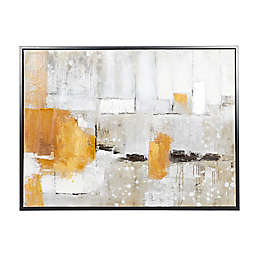 Ridge Road D?cor Abstract 48-Inch x 36-Inch Framed Canvas Wall Art