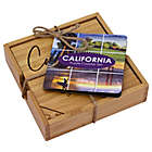 Alternate image 3 for Totally Bamboo California Puzzle 5-Piece Coaster Set