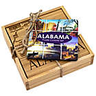 Alternate image 3 for Totally Bamboo Alabama Puzzle 5-Piece Coaster Set