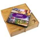 Alternate image 3 for Totally Bamboo Ohio Puzzle 5-Piece Coaster Set