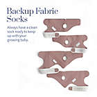 Alternate image 1 for Owlet 0-18M Accessory Fabric Sock in Dusty Rose (2 pair set)