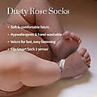 Alternate image 3 for Owlet 0-18M Accessory Fabric Sock in Dusty Rose (2 pair set)