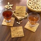 Alternate image 1 for Totally Bamboo Ohio Puzzle 5-Piece Coaster Set