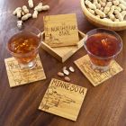 Alternate image 1 for Totally Bamboo Minnesota Puzzle 5-Piece Coaster Set
