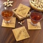 Alternate image 1 for Totally Bamboo Virginia Puzzle 5-Piece Coaster Set