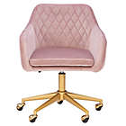 Alternate image 4 for Pellington Quilted Office Chair in Pink