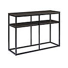 Alternate image 1 for Simply Essential&trade; Metal Console Table in Black