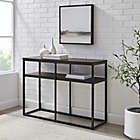 Alternate image 0 for Simply Essential&trade; Metal Console Table in Black