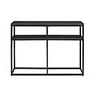 Alternate image 5 for Simply Essential&trade; Metal Console Table in Black