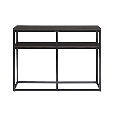 Simply Essential&trade; Metal Console Table in Black. View a larger version of this product image.
