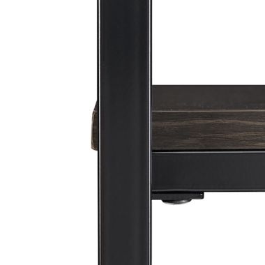 Simply Essential&trade; 5-Shelf Metal Bookcase in Black. View a larger version of this product image.
