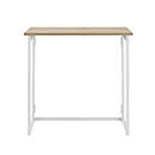 Alternate image 6 for Simply Essential&trade; Metal Folding Desk in White