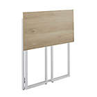 Alternate image 4 for Simply Essential&trade; Metal Folding Desk in White