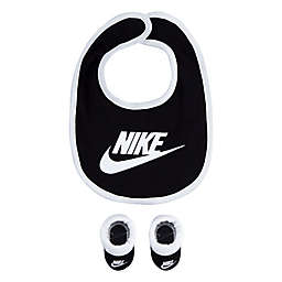 Nike® Futura Bib & Bootie Set in Black