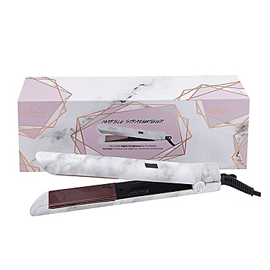 Aria Beauty Marble 1-Inch Digital Hair Straightener. View a larger version of this product image.