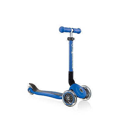Globber&reg; Junior Series 3-Wheel Foldable Scooter in Navy Blue. View a larger version of this product image.