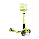 Alternate image 2 for Globber&reg; Junior Series 3-Wheel Foldable Scooter in Lime/Green
