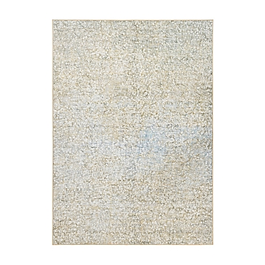My Magic Carpet Sotho 5&#39; x 7&#39; Washable Area Rug in Beige. View a larger version of this product image.