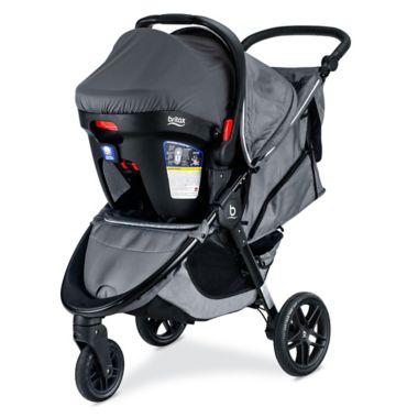 Britax&reg; B-Free&trade; Sport &amp; B-Safe&reg; Gen2&trade; FlexFit+ Travel System in Asher. View a larger version of this product image.