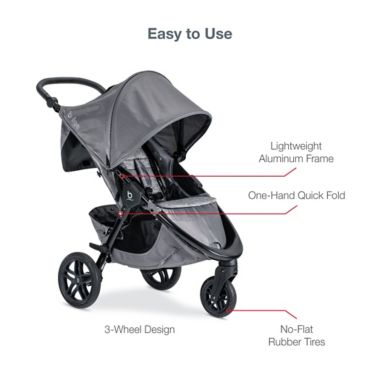 Britax&reg; B-Free&trade; Sport &amp; B-Safe&reg; Gen2&trade; FlexFit+ Travel System in Asher. View a larger version of this product image.