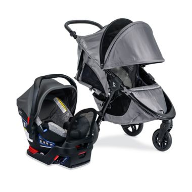 Britax&reg; B-Free&trade; Sport &amp; B-Safe&reg; Gen2&trade; FlexFit+ Travel System in Asher. View a larger version of this product image.