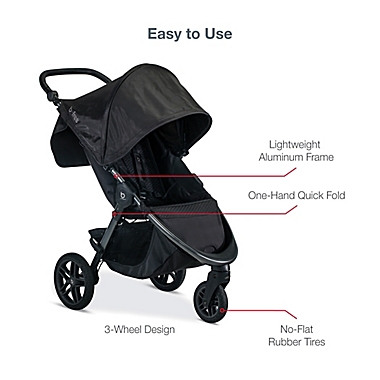 BRITAX&reg; B-Free&trade; & B-Safe&reg; Gen2&trade; FlexFit Plus Single Travel System in Midnight. View a larger version of this product image.
