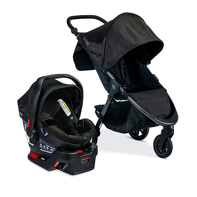 Britax B Free Safe Gen2 Flexfit Travel System Baby - Britax B Safe Car Seat Handle Position