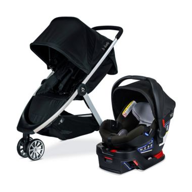 Britax&reg; B-Lively&trade;/B-Safe&reg; Gen2&trade; FlexFit&trade; Travel System in Twilight. View a larger version of this product image.