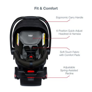Britax&reg; B-Lively&trade;/B-Safe&reg; Gen2&trade; FlexFit&trade; Travel System in Twilight. View a larger version of this product image.